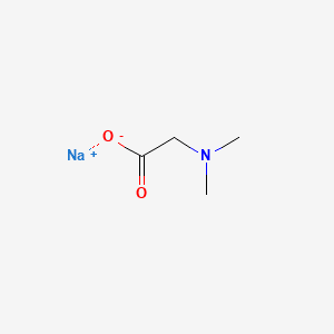 SODIUM DIMETHYLGLYCINATE 분자 구조