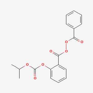 ISOPROPYLCARBONATE BENZOYL PEROXIDE 분자 구조