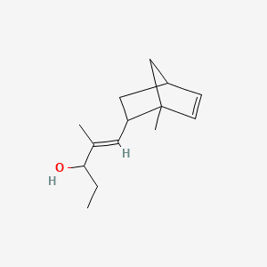 METHYL-METHYLBICYCLOHEPTENYL-PENTENOL 분자 구조