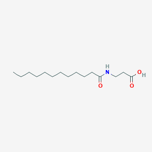 LAUROYL BETA-ALANINE 분자 구조