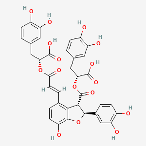 SALVIANOLIC ACID B 분자 구조