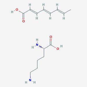 LYSINE OCTATRIENOATE 분자 구조
