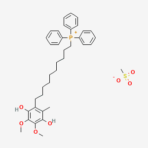 MITOQUINOL MESYLATE 분자 구조