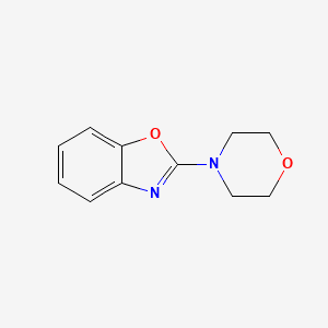 MORPHOLINOBENZOXAZOLE 분자 구조