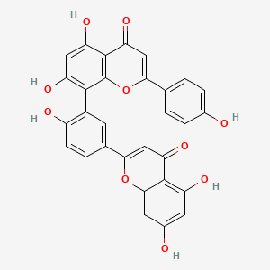 AMENTOFLAVONE 분자 구조