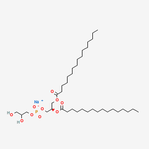 SODIUM DIHYDROXYPROPYL DIPALMITOYL GLYCEROPHOSPHATE 분자 구조