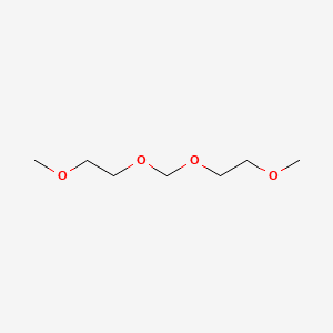 BIS-METHOXYETHOXY METHANE 분자 구조