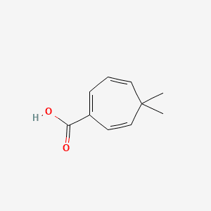THUJIC ACID 분자 구조