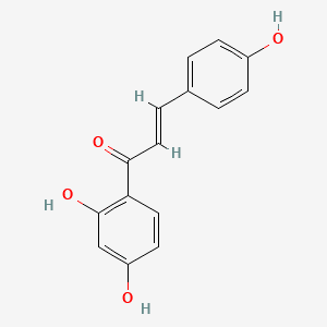 TRIHYDROXYCHALCONE 분자 구조