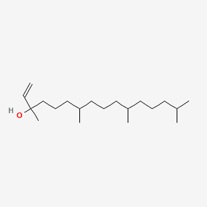 TETRAMETHYL-1-HEXADECEN-3-OL Molecular structure