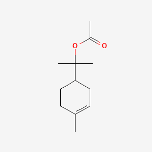 A-TERPINYL ACETATE 분자 구조