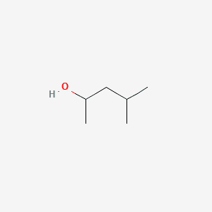 2-Pentanol, 4-methyl- 분자 구조