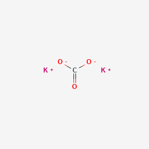 POTASSIUM CARBONATE 분자 구조