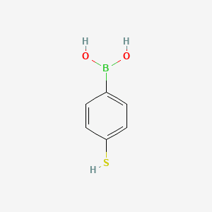 MERCAPTOPHENYLBORONIC ACID 분자 구조