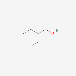 1-Butanol, 2-ethyl- 분자 구조