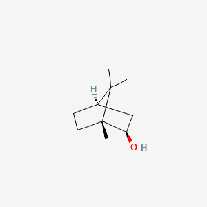 Bicyclo[2.2.1]heptan-2-ol, 1,7,7-trimethyl-, exo- 분자 구조