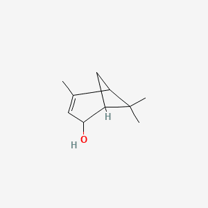 TRIMETHYLBICYCLO-3-HEPTEN-2-OL Molecular structure