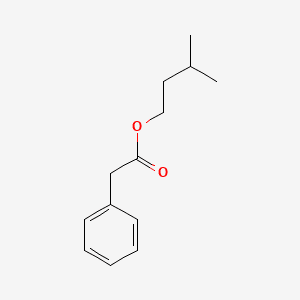 ISOAMYL PHENYLACETATE 분자 구조