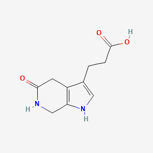PORPHOBILINOGEN LACTAM 분자 구조