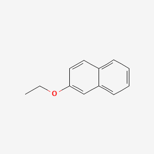 Naphthalene, 2-ethoxy- 분자 구조