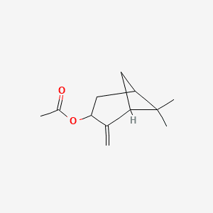 BETA-PINEN-3-YL ACETATE 분자 구조