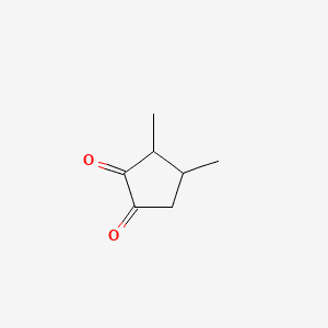 3,4-DIMETHYLCYCLOPENTANE-1,2-DIONE Molecular structure
