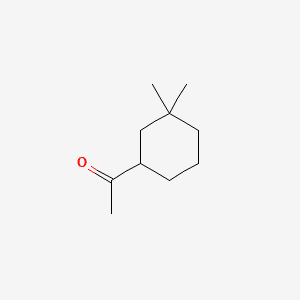 Ethanone, 1-(3,3-dimethylcyclohexyl)- 분자 구조