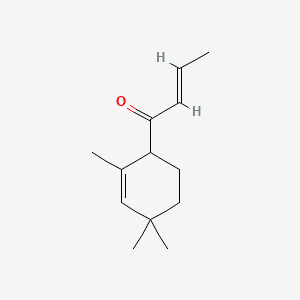 TRANS-ROSE KETONE-5 분자 구조