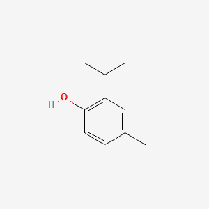 ISOPROPYL-P-CRESOL 분자 구조