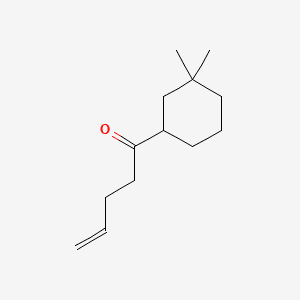DIMETHYLCYCLOHEXYL 3-BUTENYL KETONE Molecular structure