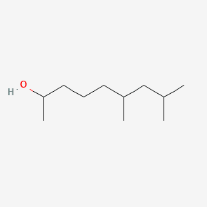 2-Nonanol, 6,8-dimethyl- 분자 구조