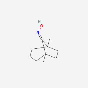 DIMETHYLBICYCLO-8-OCTANONE OXIME Molecular structure