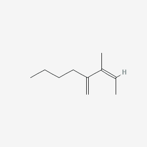 2-Butenoic acid, 2-methyl-, butyl ester, (Z)- 분자 구조