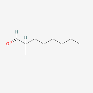 METHYLHEXYLACETALDEHYDE 분자 구조