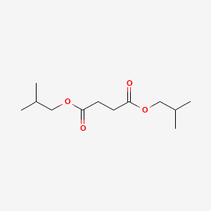DIISOBUTYL SUCCINATE 분자 구조