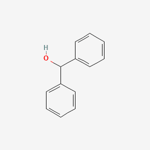 Benzenemethanol, .alpha.-phenyl- 분자 구조