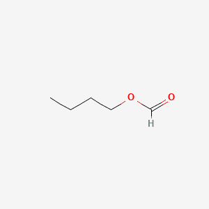 Formic acid, butyl ester 분자 구조