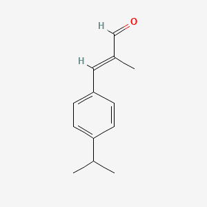 ISOPROPYL-ALPHA-METHYLCINNAMALDEHYDE 분자 구조