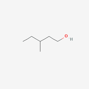 1-Pentanol, 3-methyl- 분자 구조