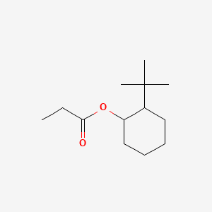 2-TERT-BUTYLCYCLOHEXYL PROPIONATE Molecular structure