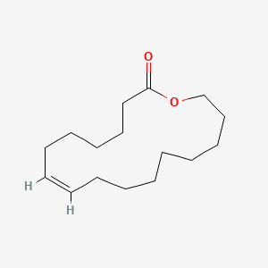Oxacycloheptadec-8-en-2-one, (Z)- 분자 구조