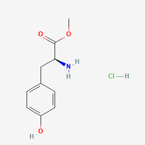 METHYL TYROSINATE HCL 분자 구조