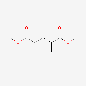 Pentanedioic acid, 2-methyl-, 1,5-dimethyl ester 분자 구조