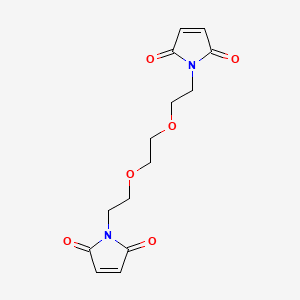 BIS-(MALEIMIDOETHOXY) ETHANE 분자 구조