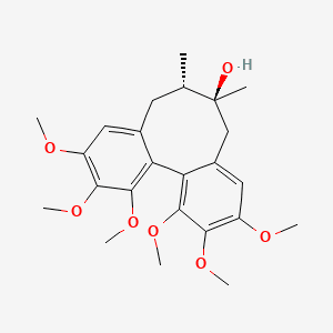 SCHISANDRIN 분자 구조