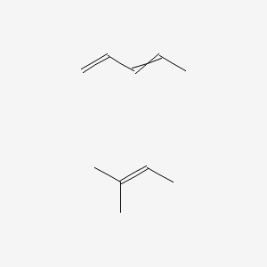 METHYLBUTENE/PIPERYLENE COPOLYMER Molecular structure