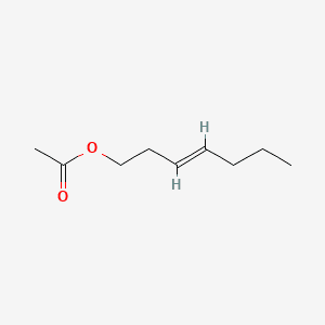3-Hepten-1-ol, acetate, (E)- 분자 구조