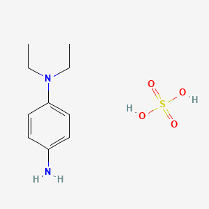 N,N-DIETHYL-P-PHENYLENEDIAMINE SULFATE Molecular structure