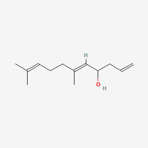 6,10-DIMETHYLUNDECA-1,5,9-TRIEN-4-OL Molecular structure