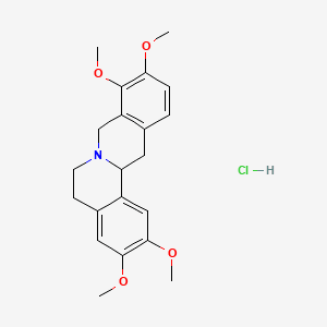 TETRAHYDROPALMATINE HCL 분자 구조